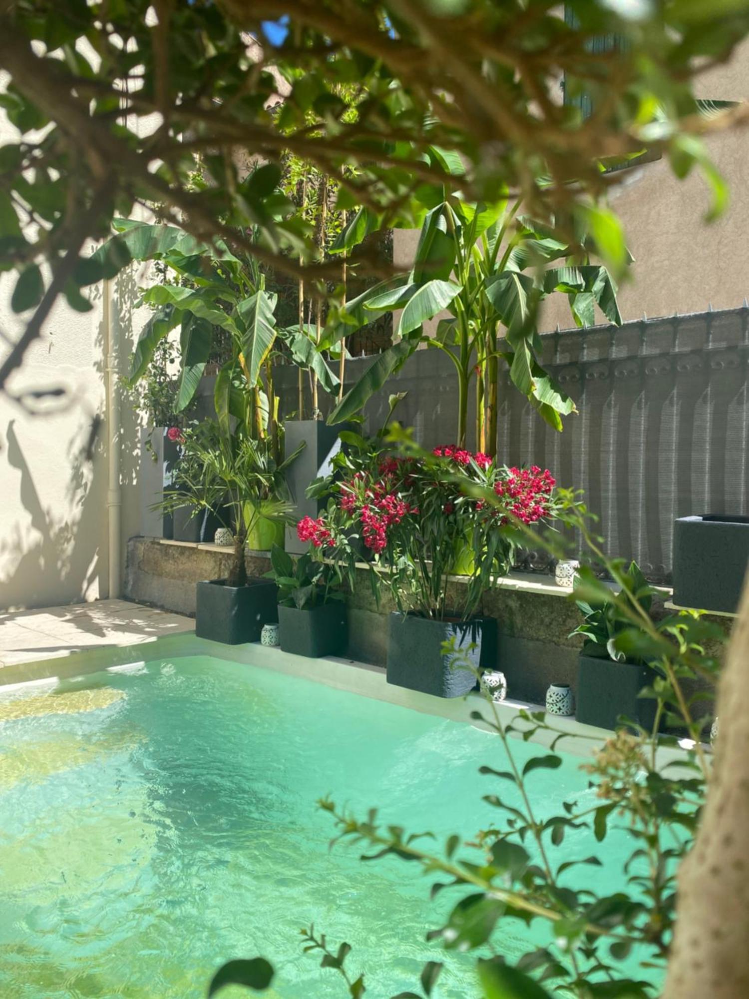 Hotel Le Jardin Aspiran Exterior foto